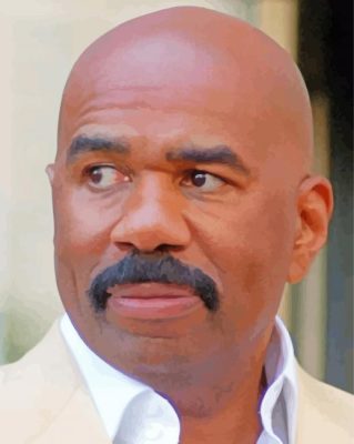 Steve Harvey paint by numbers