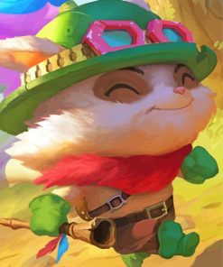 Adorable Teemo paint by numbers