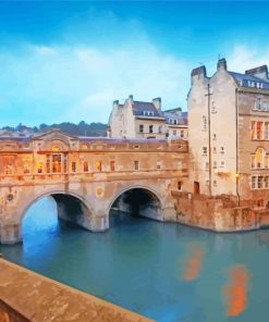 Beautiful City Of Bath Paint By Number