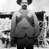 Blach And White Pancho Villa paint by numbers