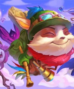 Flying Teemo paint by numbers