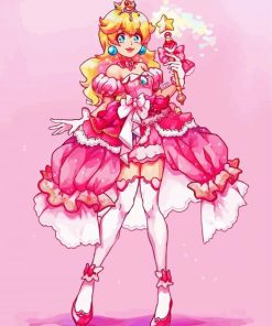 Princess Peach Arts paint by numbers