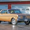 Vintage Ford Falcon paint by numbers