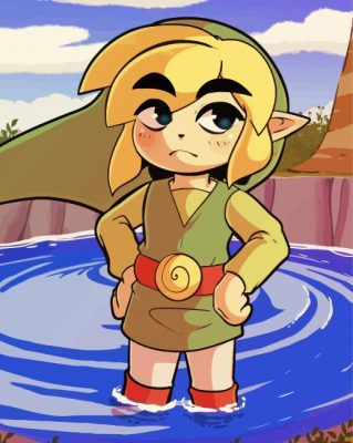 Windwaker Art paint by numbers