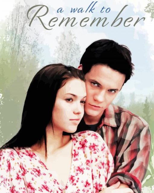 A Walk To Remember Poster paint by numbers