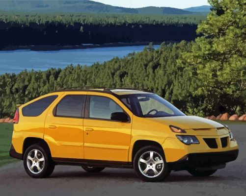 Aesthetic Pontiac Aztek paint by numbers