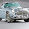 Aston Martin DB5 Car Engine paint by numbers