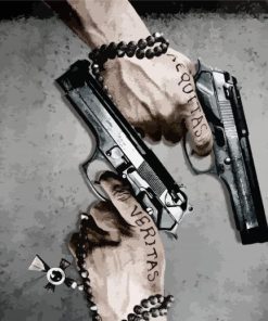 Boondock Saints Movie Paint By Number