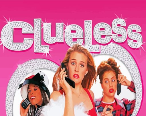Clueless Movie Poster paint by numbers