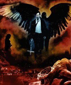 Constantine Movie Art paint by numbers