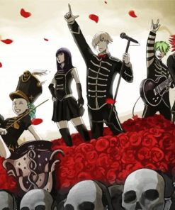 Death Parade Anime paint by numbers