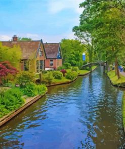 Giethoorn paint by numbers