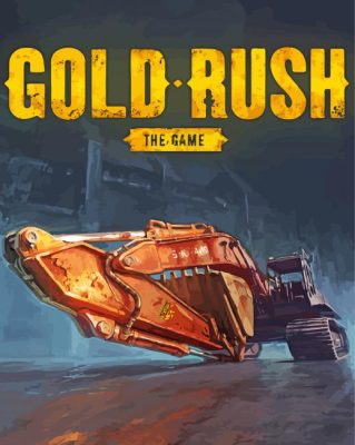 Gold Rush paint by numbers