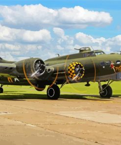 Green Sally B paint by numbers