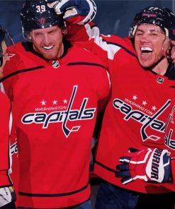 Ice Hockey Washington Capitals Players paint by numbers