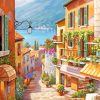 Italian Homes Art paint by numbers