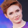Karen Gillan With Short Hair paint by numbers