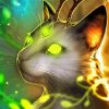 Magical Cat Art paint by numbers