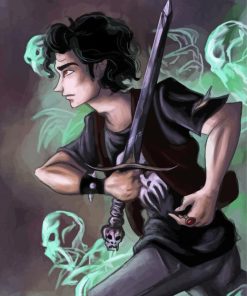 Nico Di Angelo Character Art paint by numbers