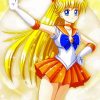 Sailor Venus paint by numbers