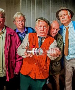 Still Game Sitcom Characters paint by numbers