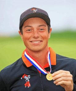 Viktor Hovland With Medal paint by numbers