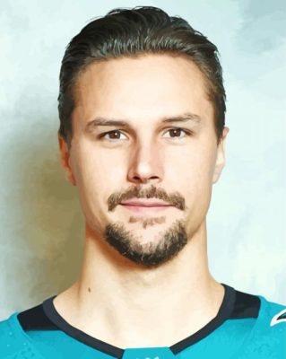 Aestthetic Erik Karlsson paint by numbers