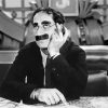 Black And White Groucho Marx paint by numbers