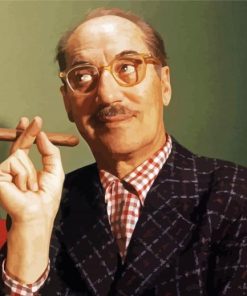 Groucho Marx paint by numbers