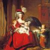 Marie Antoinette And Her Children Art paint by numbers