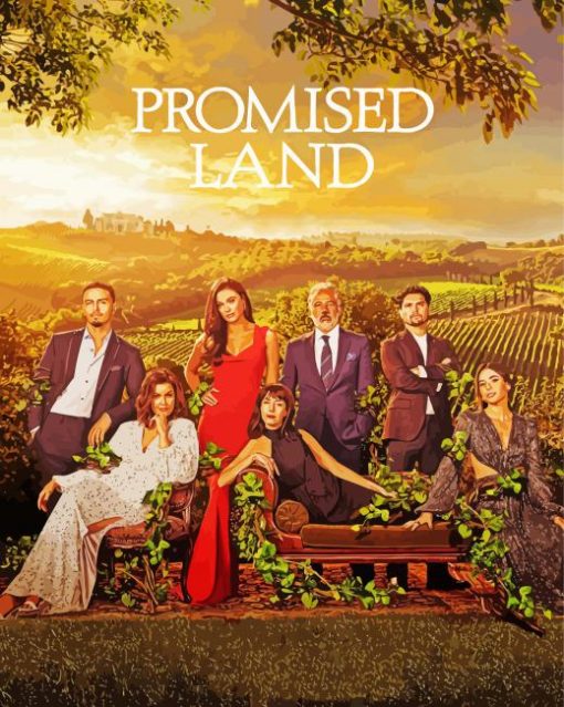 Promised Land Movie Poster paint by numbers