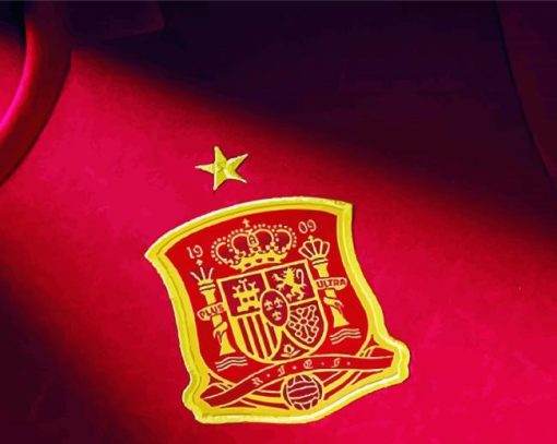 Spanish National Team Logo paint by numbers