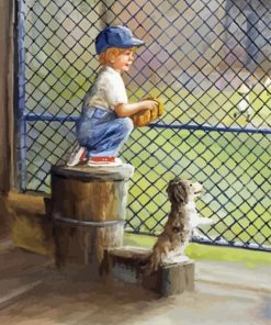 The Future Baseball Champion Dianne Dengel paint by numbers