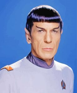 Vulcan Spock paint by numbers