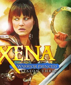 Xena Poster paint by numbers
