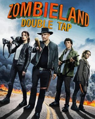 Zombieland Poster paint by numbers