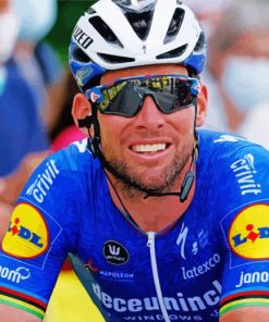 Aesthetic Mark Cavendish paint by numbers