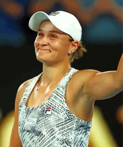 Ashleigh Barty Player paint by numbers