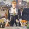 Bar At Folies Bergere Edouard Manet paint by numbers