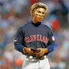 Baseballer Francisco Lindor paint by numbers