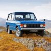 Blue Classic Range Rover paint by numbers