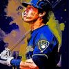 Christian Yelich Art paint by numbers