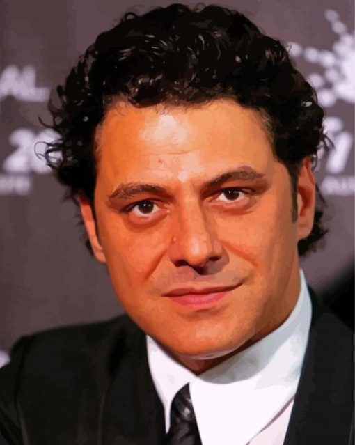 Close Up Vince Colosimo paint by numbers