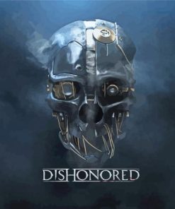 Dishonored Game Poster paint by numbers
