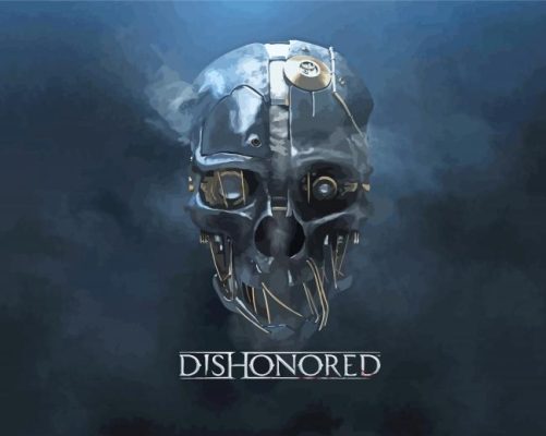 Dishonored Game Poster paint by numbers