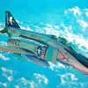 F4 Phantom Jet Art paint by numbers