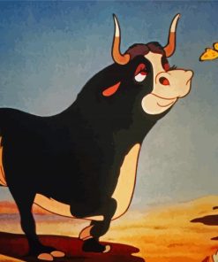 Ferdinand The Bull paint by numbers