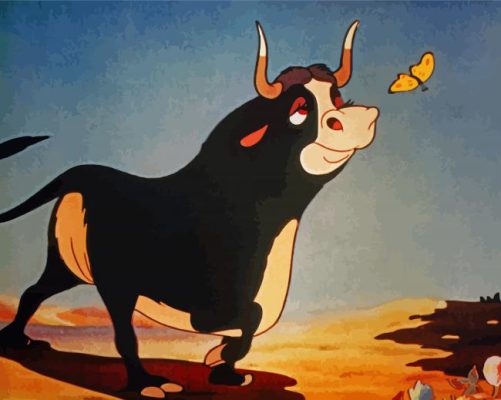 Ferdinand The Bull paint by numbers