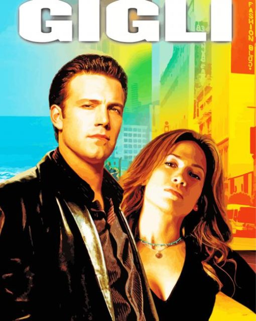 Gigli Movie Poster paint by numbers