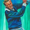 Golfer Arnold Palmer Art paint by numbers